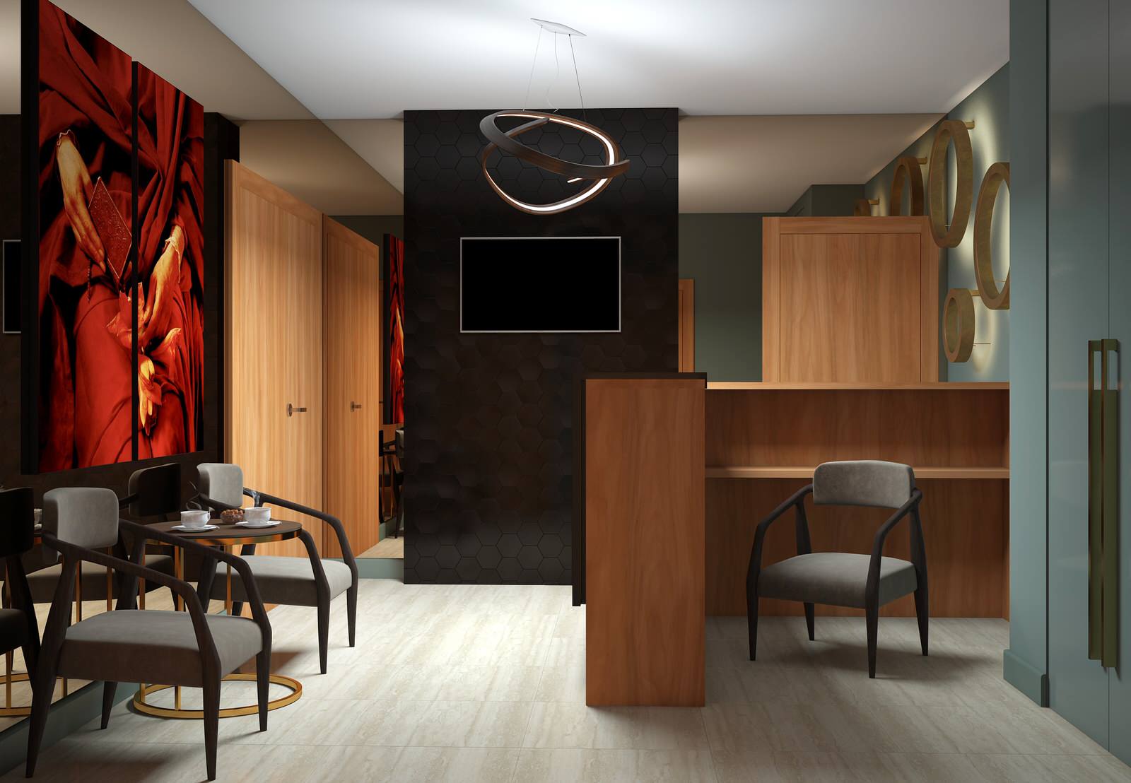 приемная в офисе