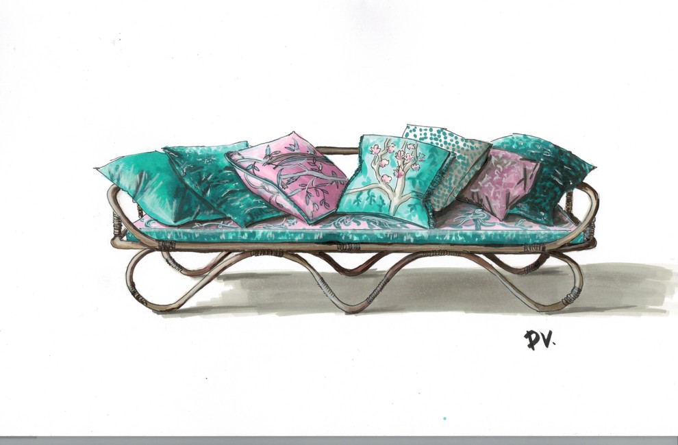 Интерьерные скетчи