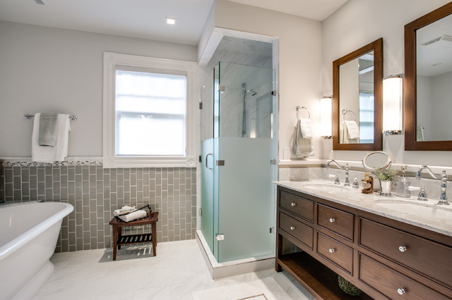 Munger Place Bath Remodel victorian-bathroom