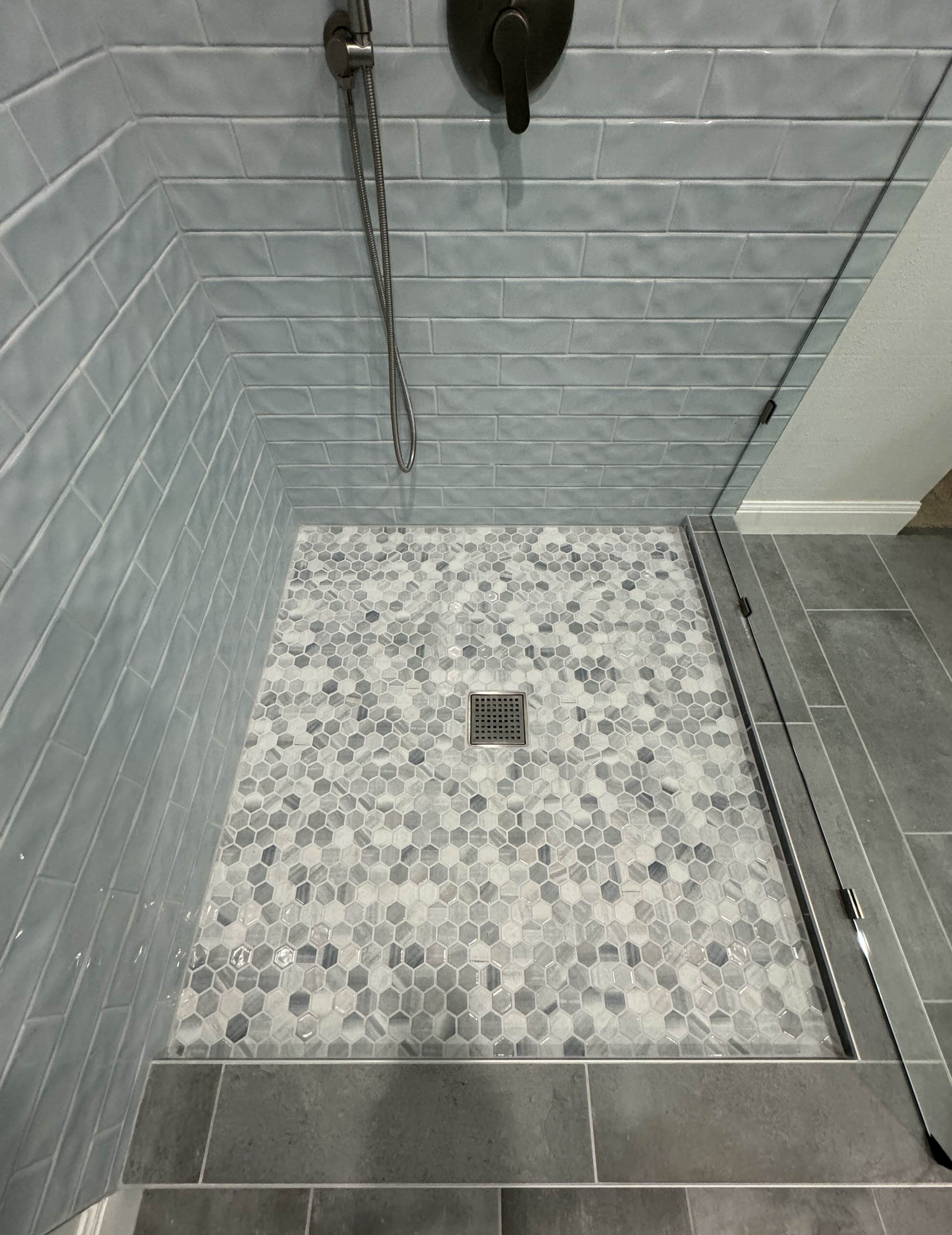 Contemporary Master Bathroom Remodeling in Houston, TX