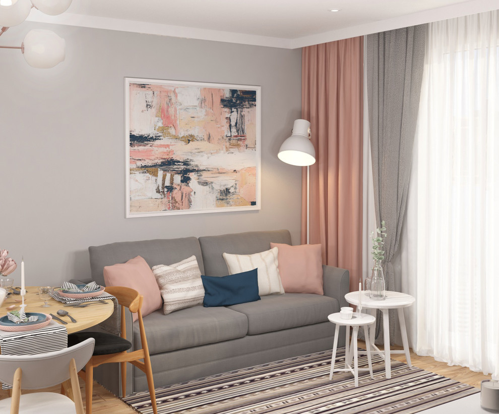 Уютная квартира для молодой девушки в современном стиле