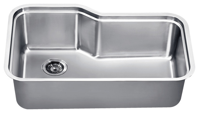 Dawn Dsu3118 36 Undermount Single Bowl Stainless Steel Kitchen Sink