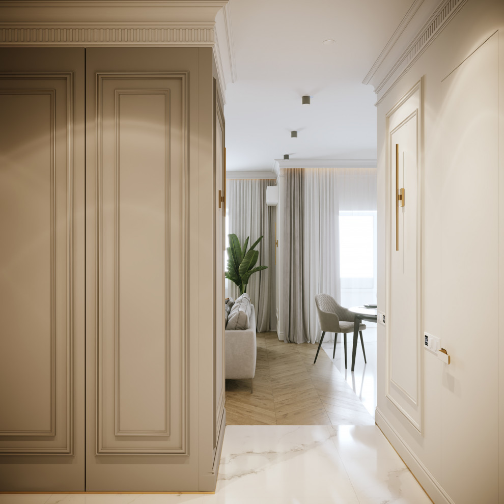 Проект 3х комнатной квартиры в жк "Ты и я" г. Москва