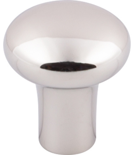 Polished Nickel Aspen II Egg Mushroom Knob Finish Polished Nickel Aspen II Egg Mushroom Knob Finish
