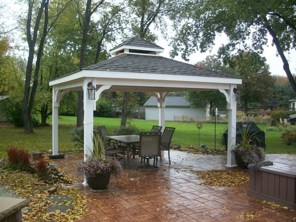 14' Vinyl Pavilion - Patio - Cleveland - by Pine Acres Woodcraft Ltd ...