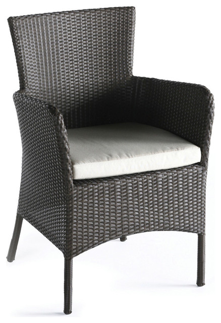 Aruba Outdoor Wicker Armchair Tropical Lounge Chairs Aruba Outdoor Wicker Armchair