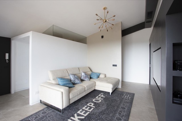 ATTIC RECOVERY contemporary-vardagsrum