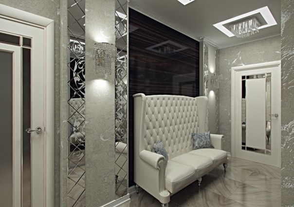 Проект жилой квартиры на улице Русановская