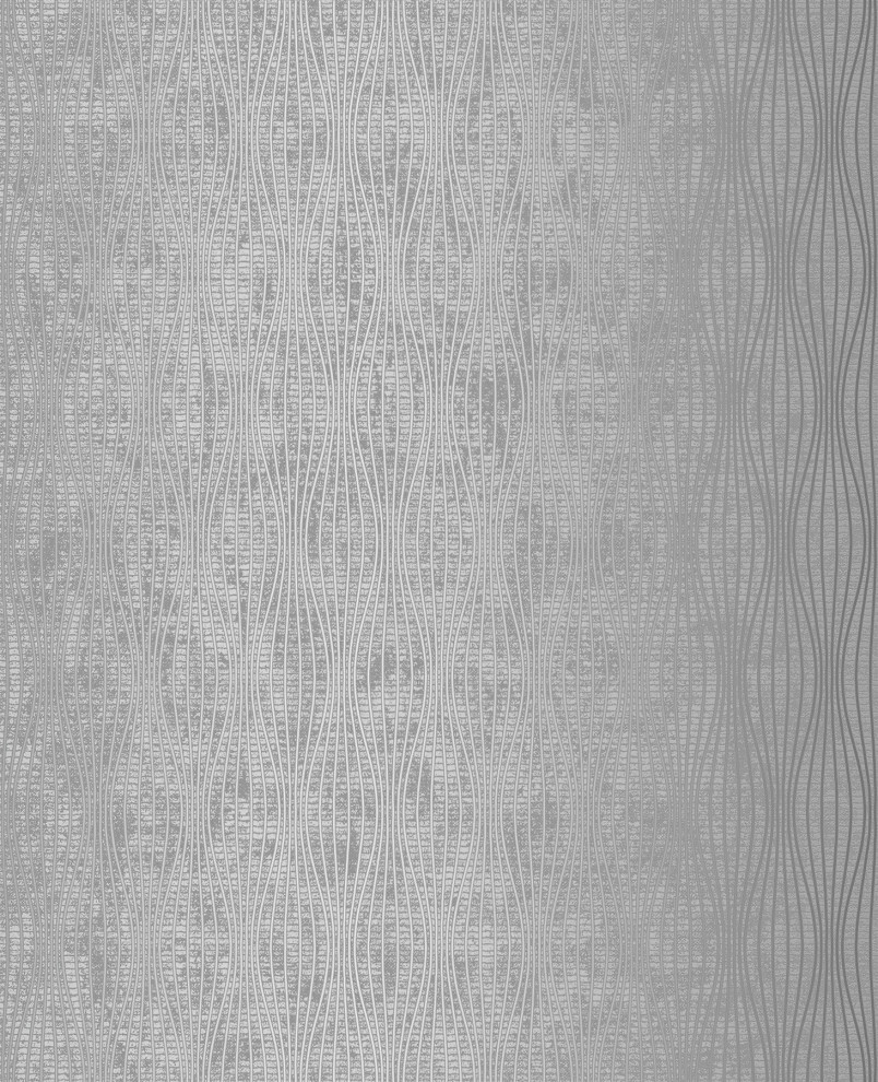 Falsetto Silver Wave Wallpaper Bolt