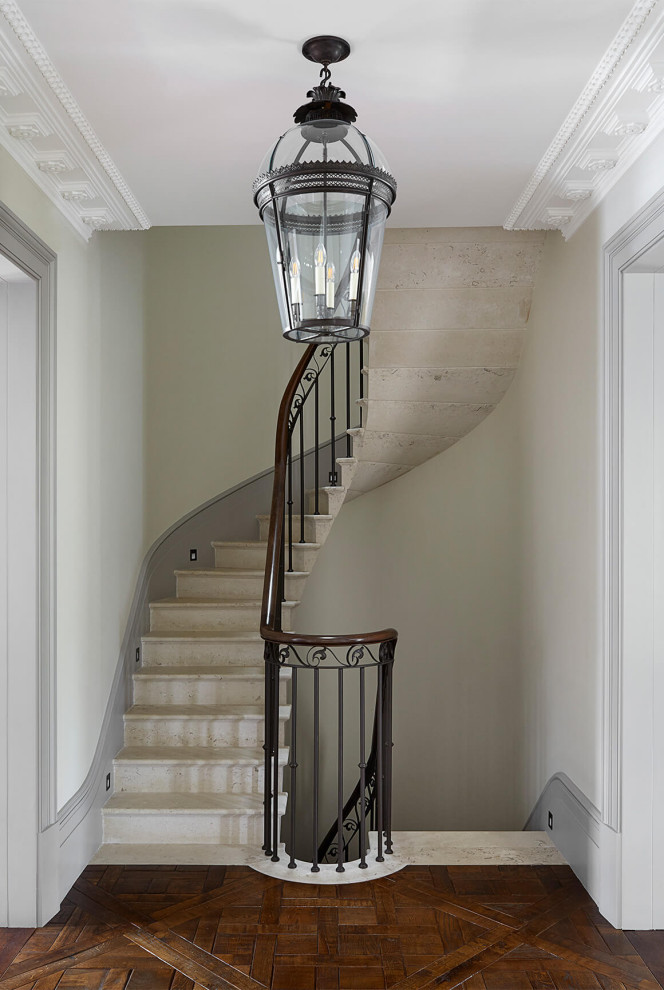 Inspiration for a victorian staircase in London.