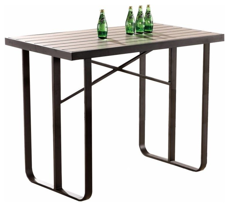 Polo Modern Outdoor Bar Table for 4/6