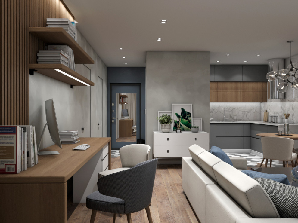 Визуализация гостинной