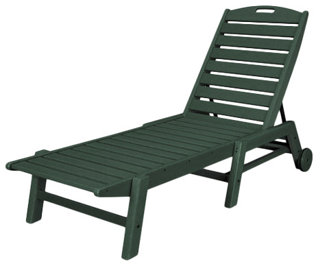Nautical Chaise With Wheels Contemporary Outdoor Lounges By Polywood Houzz - Polywood Nautical Chaise Lounge Set Nautical Chaise With Wheels Contemporary Outdoor Lounges By Polywood Houzz - Polywood Nautical Chaise Lounge Set