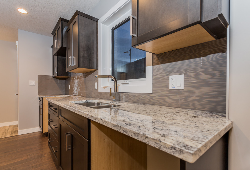 Home design - transitional home design idea in Edmonton