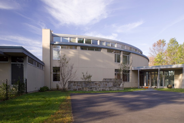 Modern Home contemporain-facade