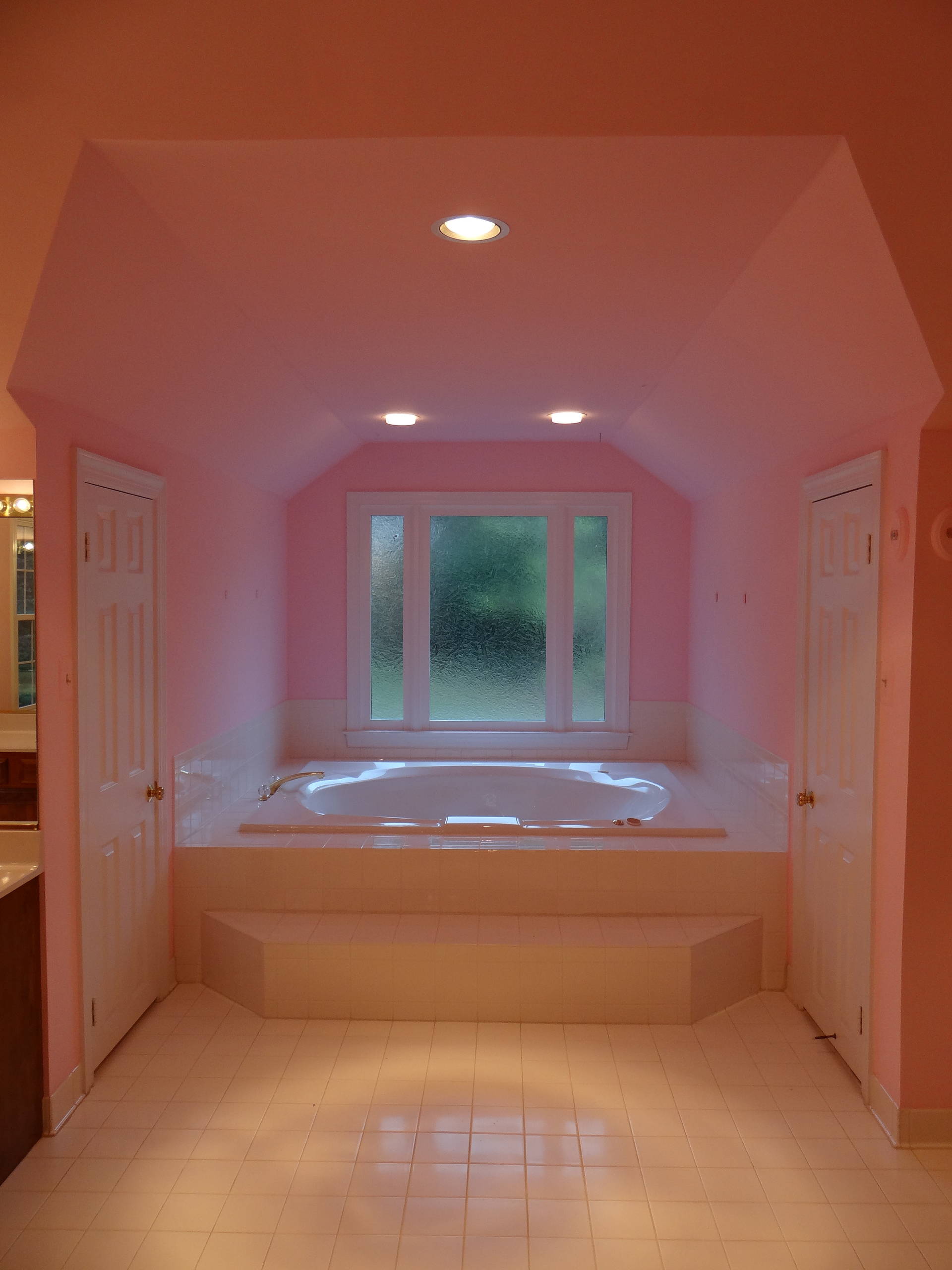 Fairfax Modern Rustic Master Bath: Before