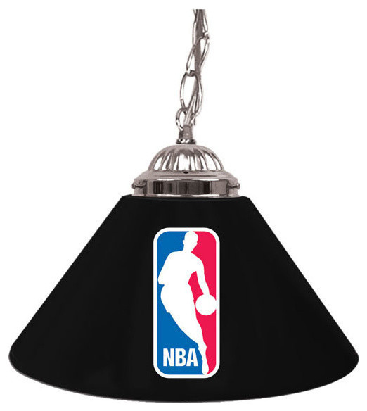 NBA Logo Single Shade Bar Lamp - 14 inch
