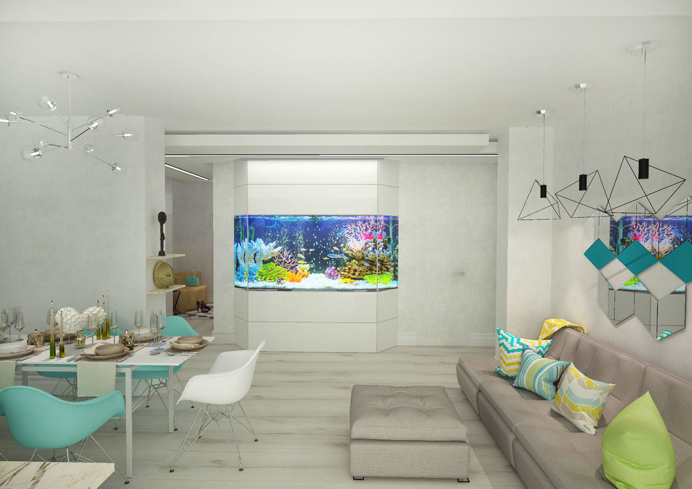 Современная функциональная квартира для семьи с тремя детьми