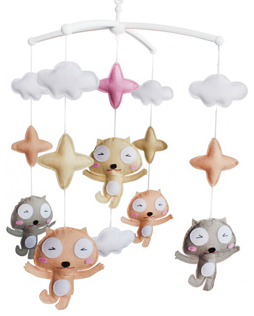 Toy Mobile Unique Nursery Mobiles Music Mobile for Baby Crib Modern