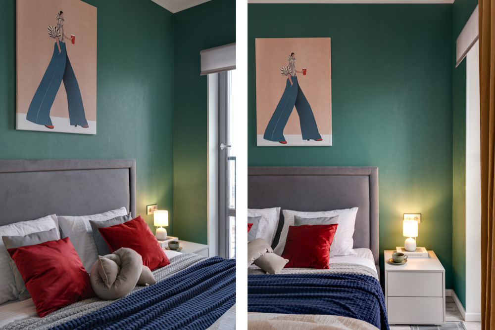 Хоумстейджинг квартиры в Москве для посуточной аренды