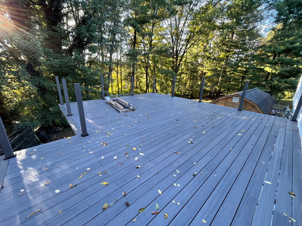 Composite deck boards replacement