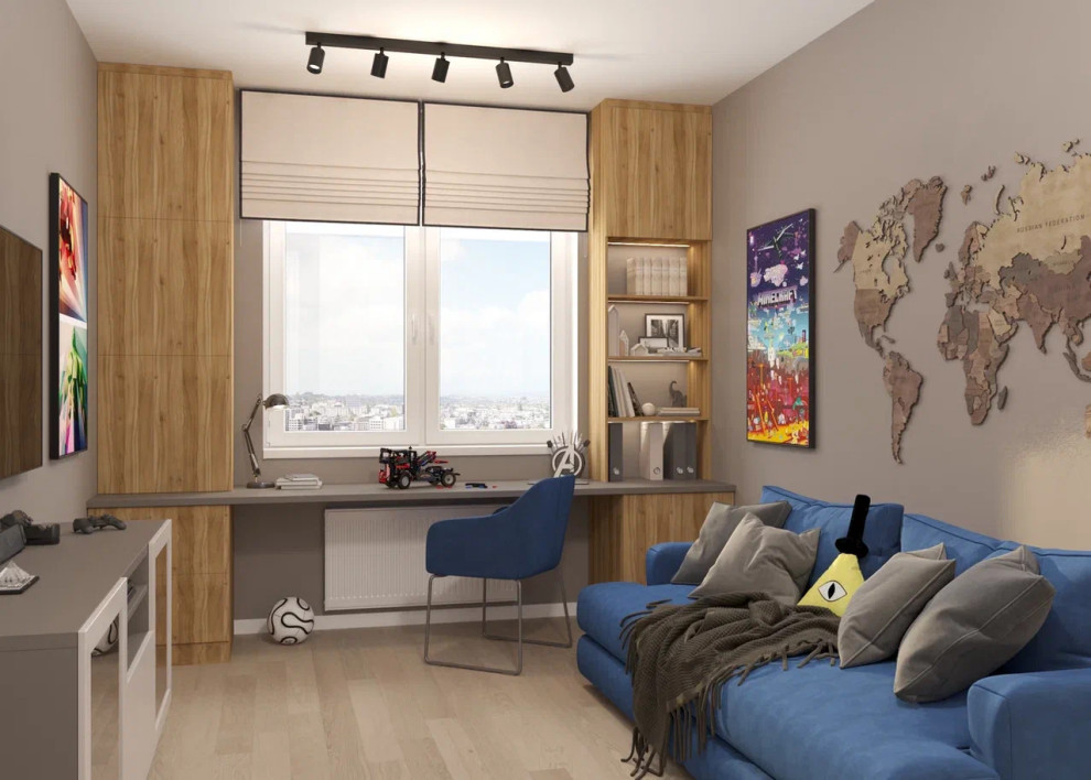 Идеи дизайн проектов детской комнаты для мальчика от СК ''БлагоДать''