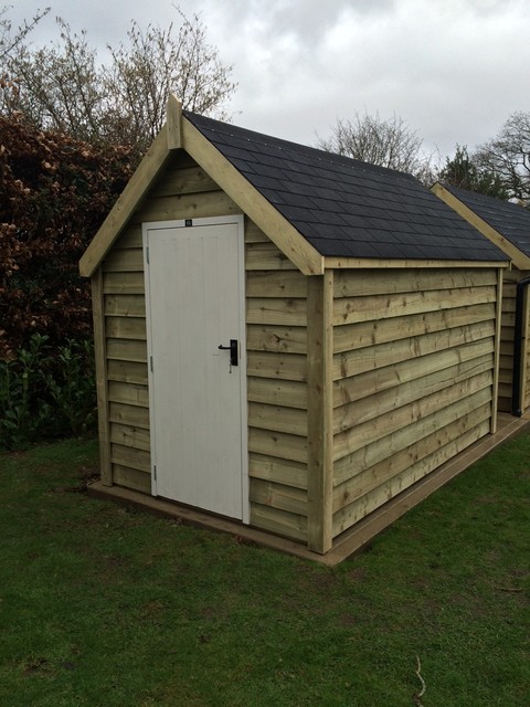 Traditional Cosy Shed Assembled And Complete Traditional