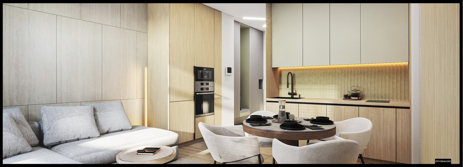 Дизайн-проект квартиры в ЖК "Метрополия" г. Москва