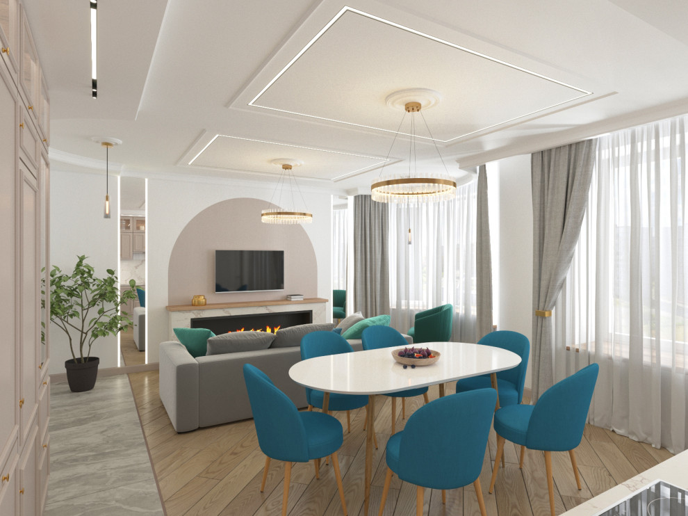 Квартира в стиле неоклассика