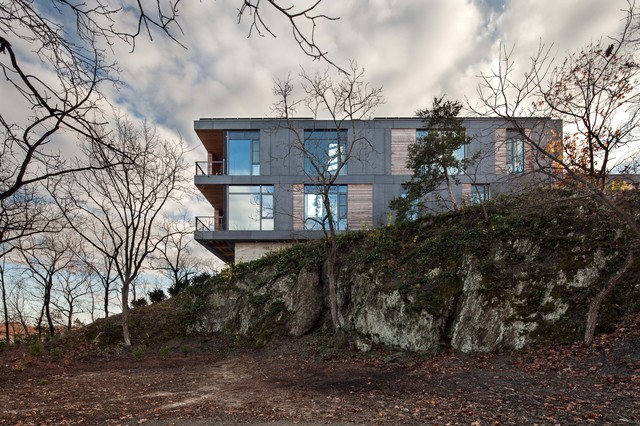 Riverhouse contemporary-exterior
