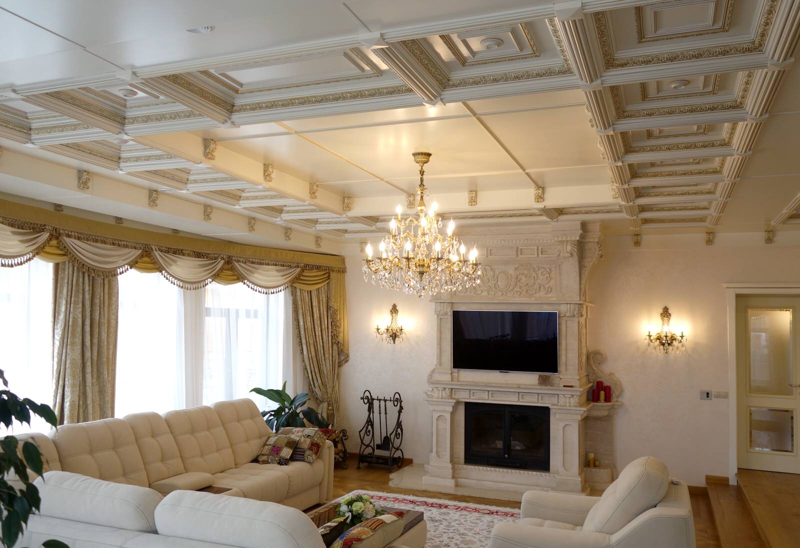 Кессонные потолки