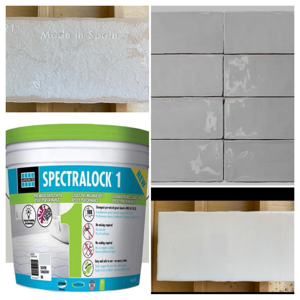 Laticrete Premixed Spectralock 1 for Kitchen Backsplash?