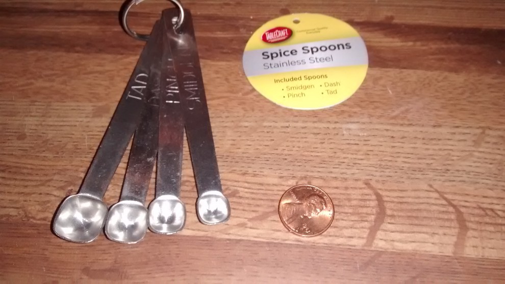 Tad, Dash, Pinch Measuring Spoon Set