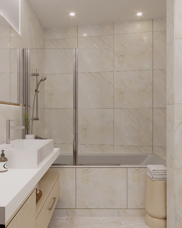 проект 3-х комнатной квартиры