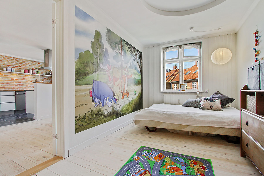 Inspiration for a mid-sized scandinavian home design in Copenhagen.