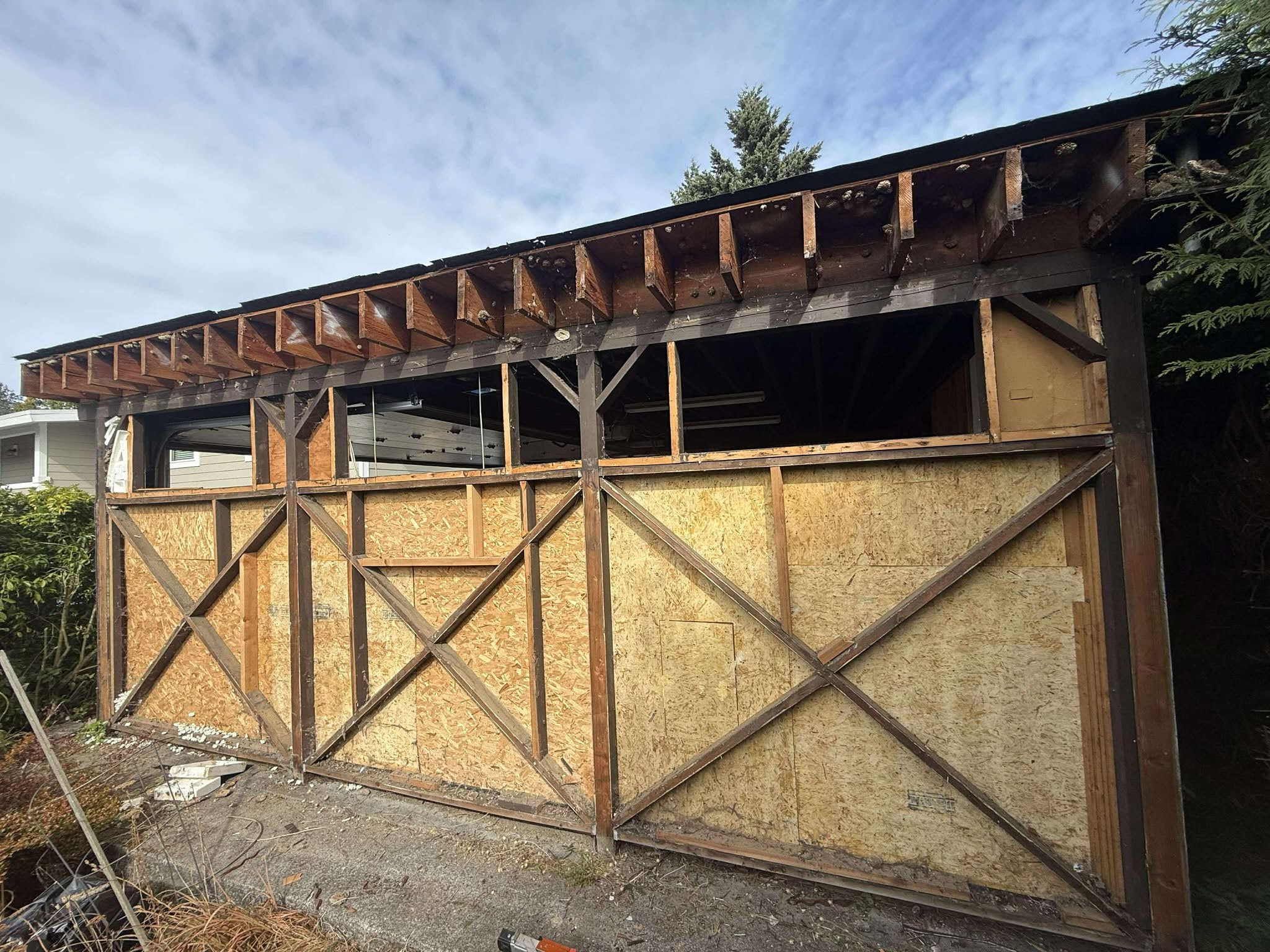 Full Garage Rebuild & Weatherproofing Upgrade