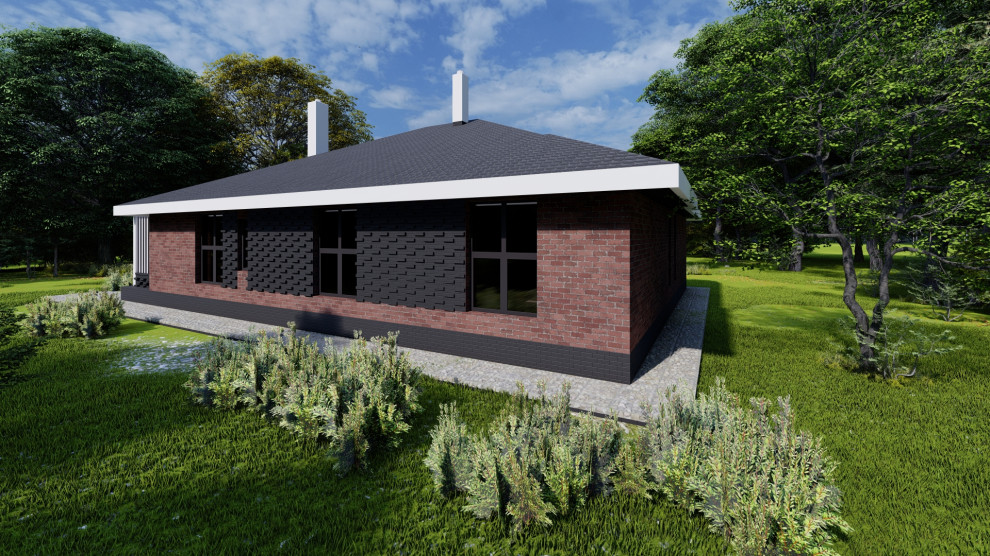 Проект одноэтажного дома