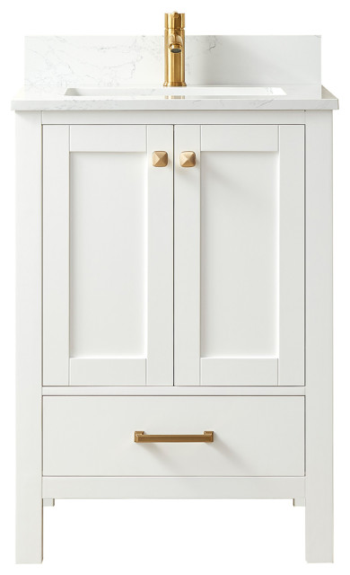 Shannon Bathroom Vanity Set, 24 Inch - Transitional - Bathroom Vanities ...
