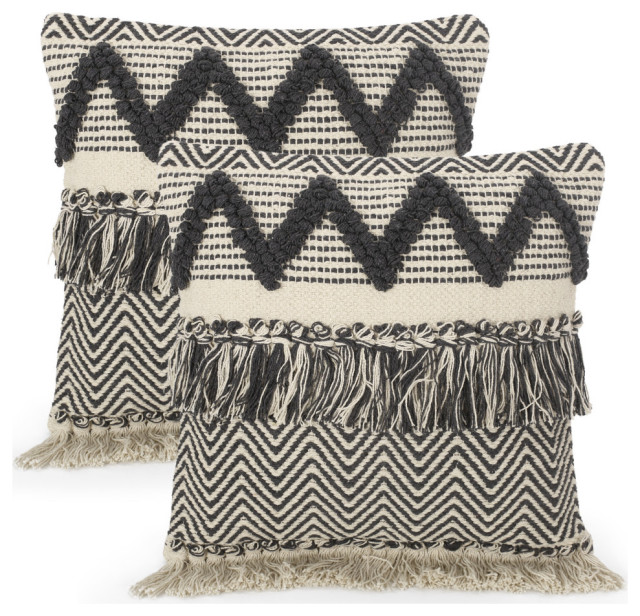 boho throw pillow set