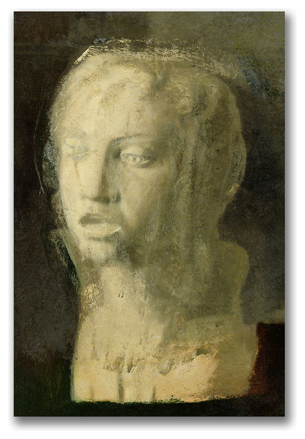 'Study of the Head of a Young Singer' Canvas Art by Edgar Degas, 22