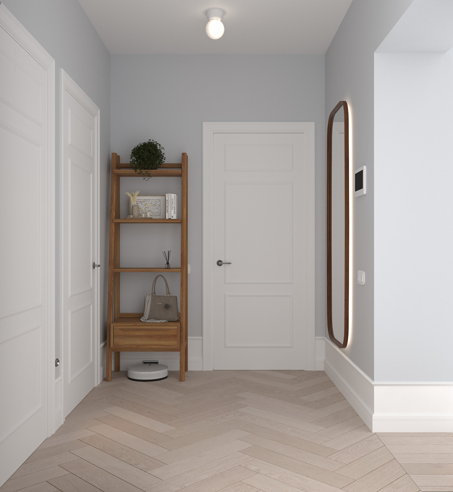 Светлая квартира в "сталинке"