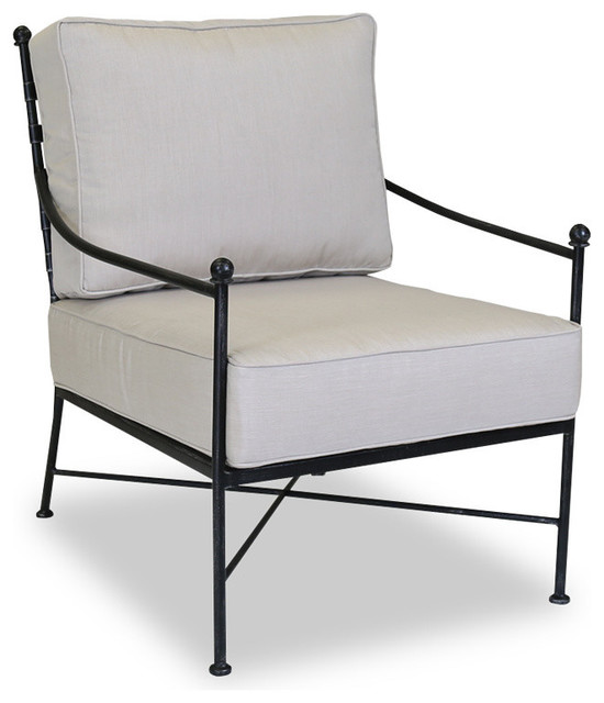 Provence Club Chair With Cushions, Provence Outdoor Furniture