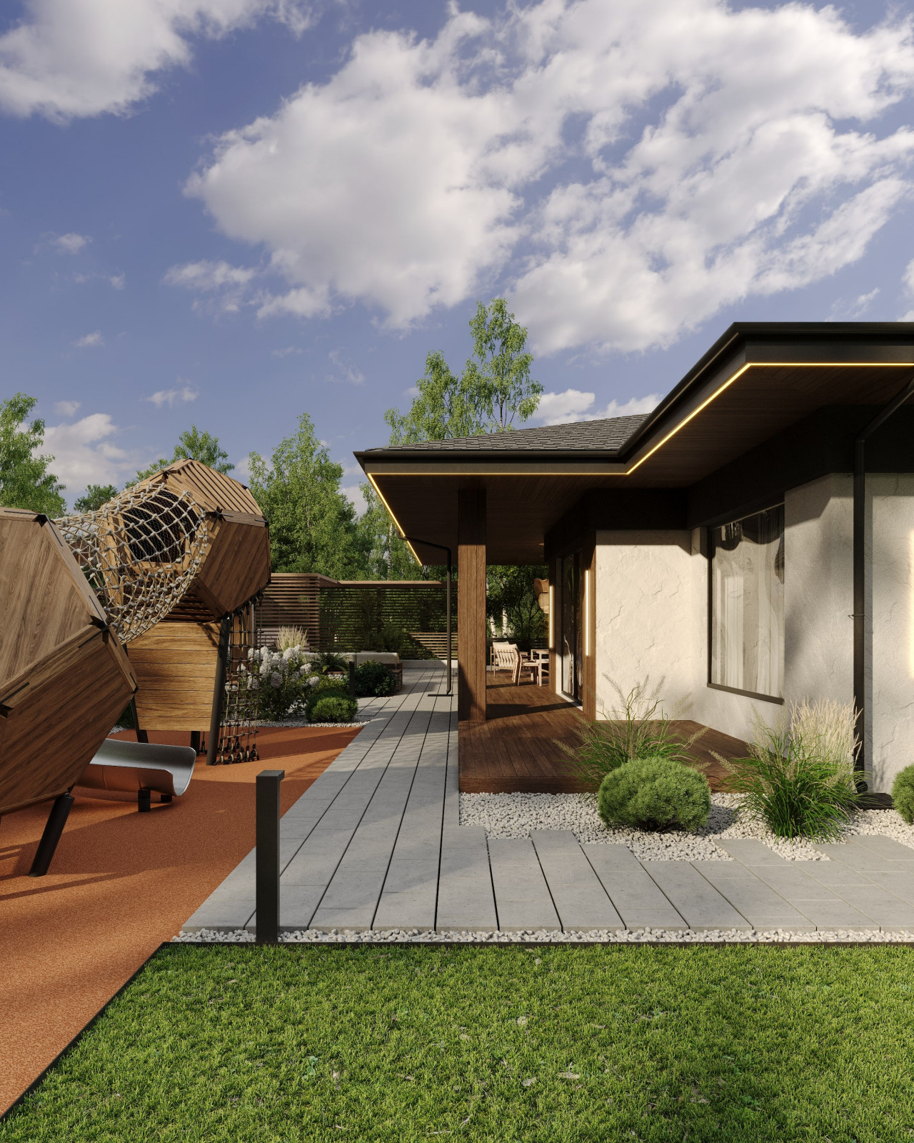 Демо-сад Лесные улочки