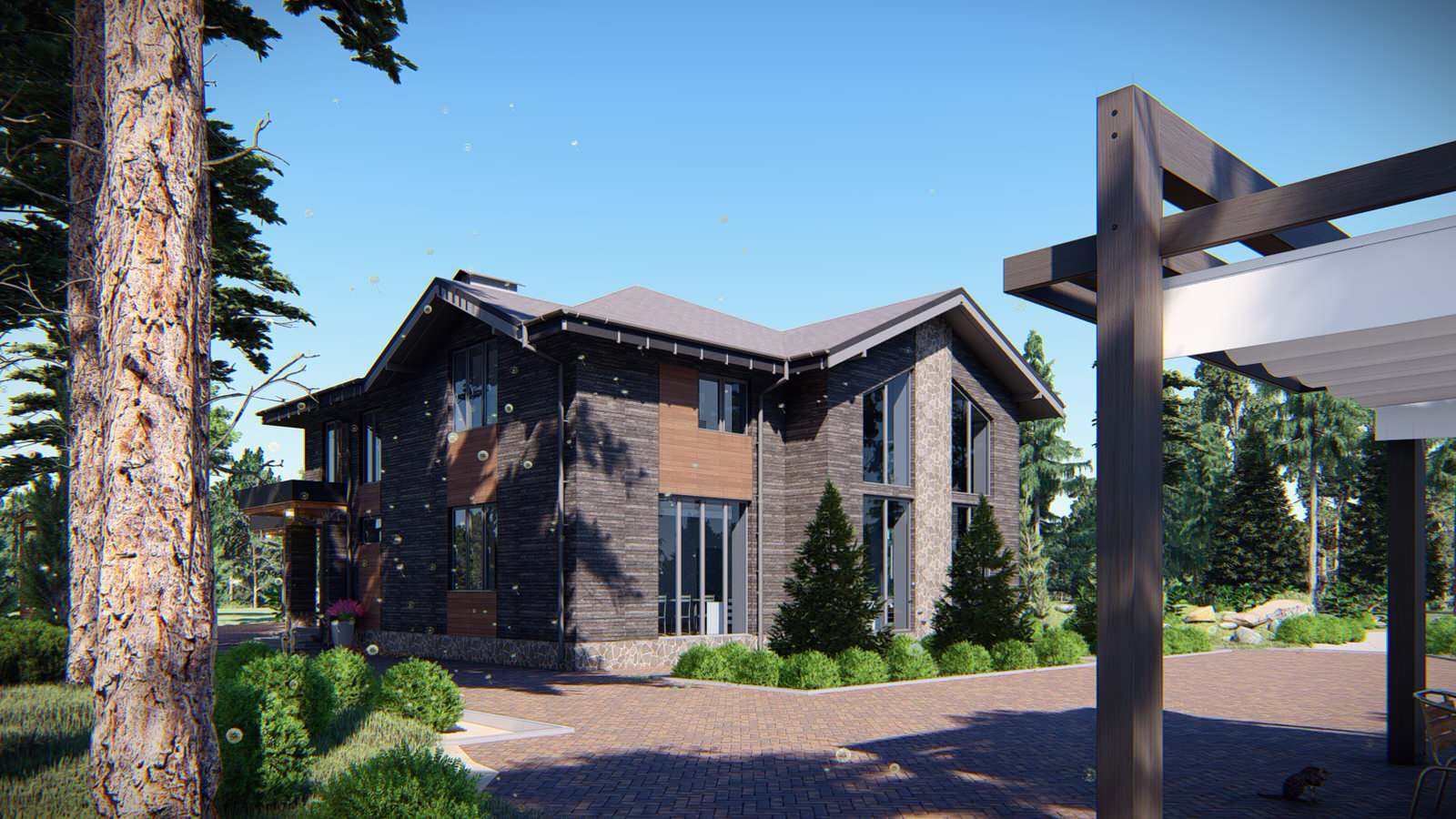 жилой дом в "Сосновом Бору"