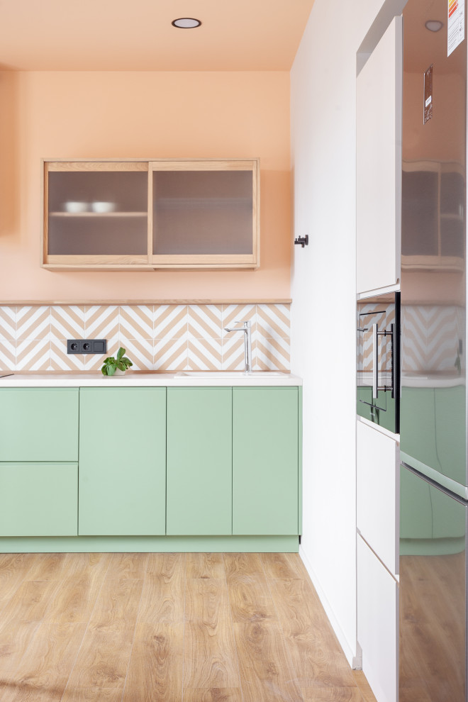 Световой дизайн квартиры в River Park