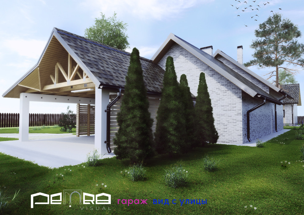 Проект индивидуальной застройки участка для ИЖС