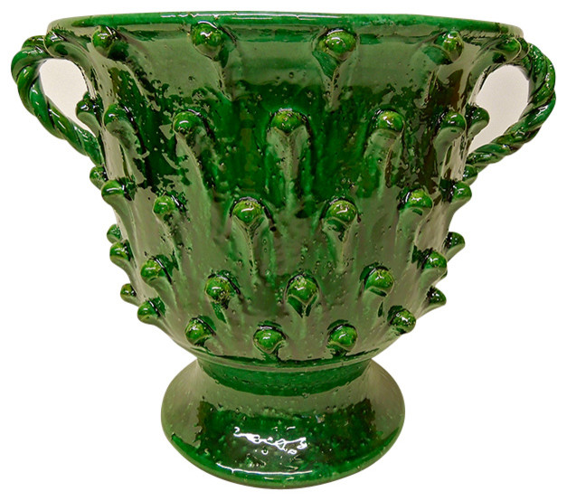 Tuscan ND Dolfi Large Footed Cachepot Planter Mediterranean Indoor