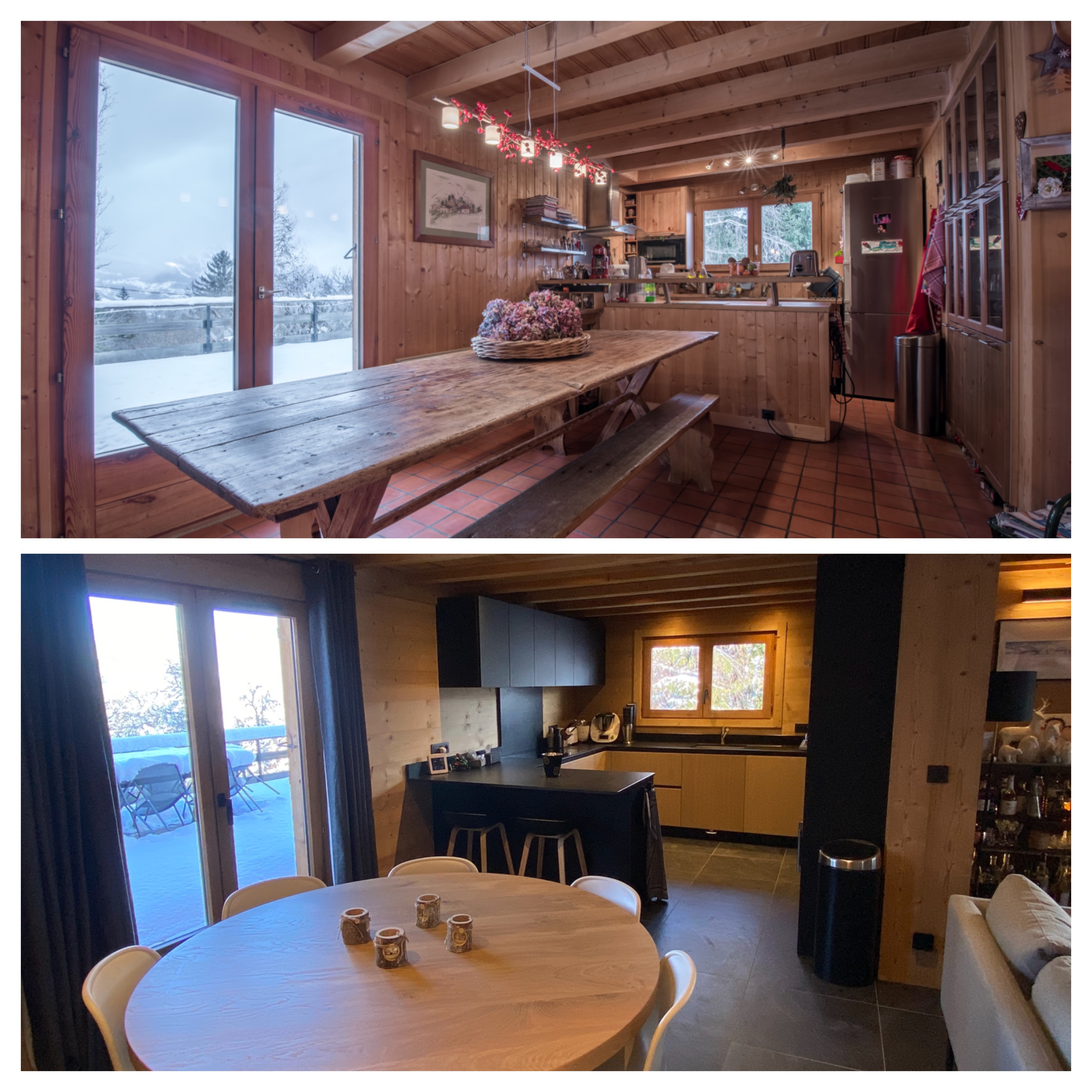 CHALET AVANT/APRES