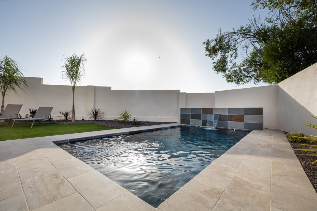 Piscina Proyecto R&iacute;o contemporary-pool
