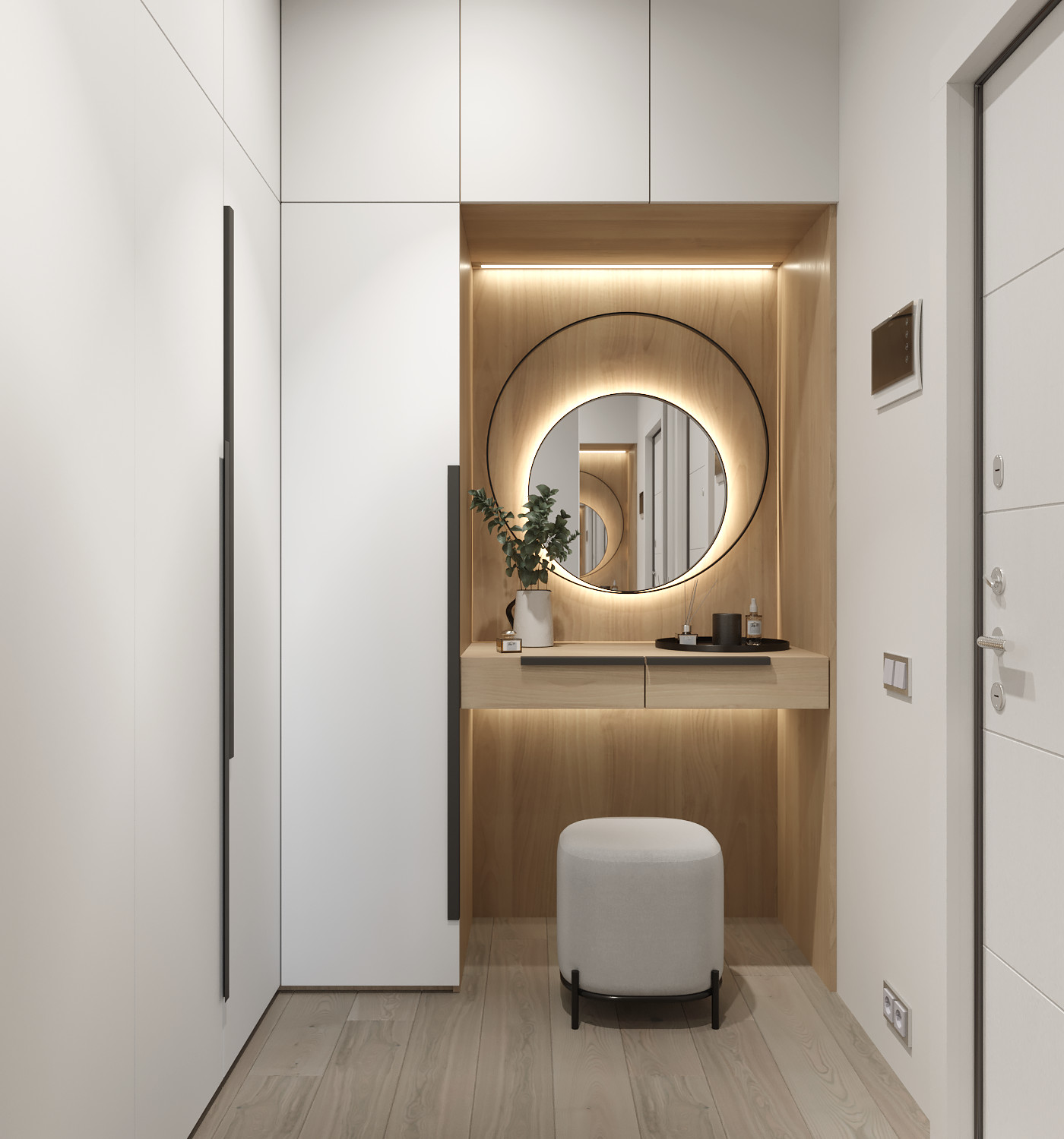 Проект квартиры в Москве 100 м.кв